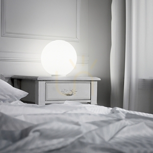 Table Lamp Ideallux MAPA Bianco White Glass G9 10 cm 310817 small 1