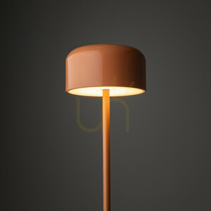 Noa Salmon LED Floor Lamp small 2