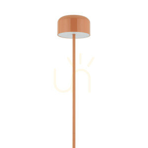 Noa Salmon LED Floor Lamp small 6