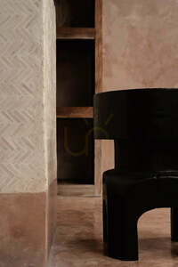BAZAR BIZAR The Squat Spot Stool, black wood, 40 × 40 × 50 cm small 7