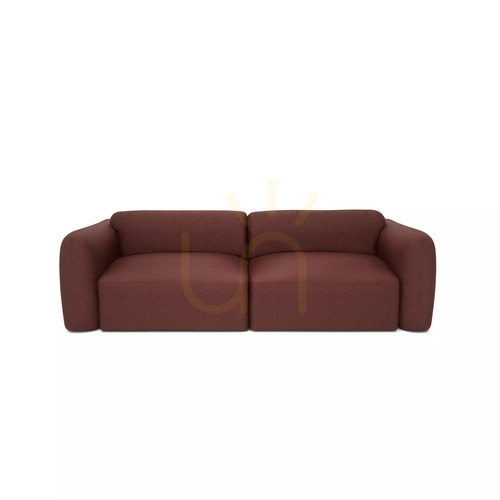 Check NORREBRO 3-Seater Sofa Bed – Burgundy City Sofa