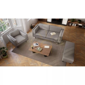 CHELSEA Two-Seater Sofa – Taupe City Sofa small 1