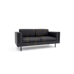 CHELSEA Two-Seater Sofa – Gray City Sofa small 2