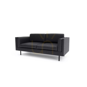 CHELSEA Two-Seater Sofa – Gray City Sofa small 3