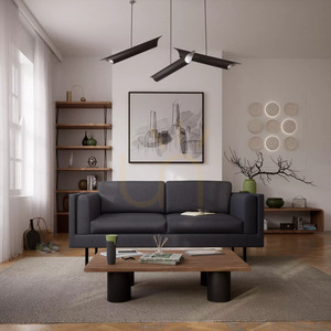 CHELSEA Two-Seater Sofa – Gray City Sofa small 6
