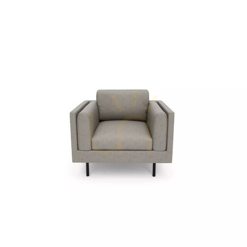 Check CHELSEA Armchair – Taupe Color by City Sofa