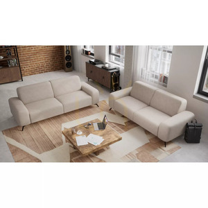 SOHO Two-Seater Sofa – Beige City Sofa small 5