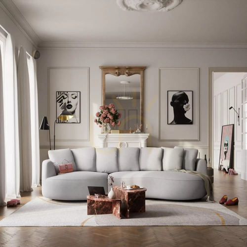Check BELLEVILLE 4-Seater Corner Sofa – Silver City Sofa