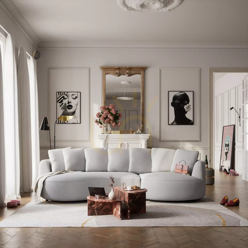 Check BELLEVILLE 4-Seater Corner Sofa – Silver City Sofa