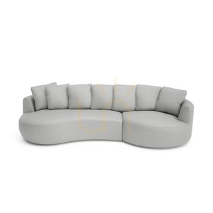 BELLEVILLE 4-Seater Corner Sofa – Silver City Sofa small 0