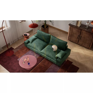 AVENTINE Two-Seater Sofa – Green City Sofa small 5
