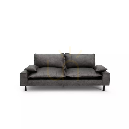 Check AVENTINE Two-Seater Sofa – Graphite Color by City Sofa