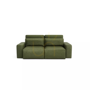 JORDAAN 3-Seater Sofa Bed – Khaki Color by City Sofa small 0