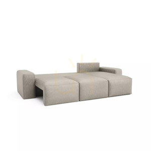 JORDAAN Versatile Corner Sofa Bed – Cream City Sofa small 4