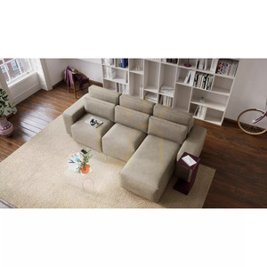 JORDAAN Versatile Corner Sofa Bed – Cream City Sofa small 6