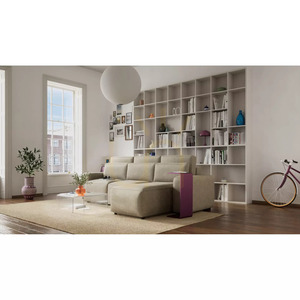 JORDAAN Versatile Corner Sofa Bed – Cream City Sofa small 7