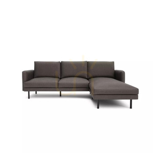 BRERA 4-seater corner sofa (right-hand side) – taupe color by City Sofa small 0