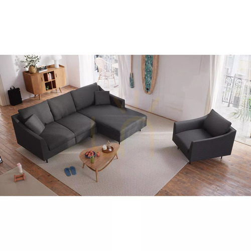 Check ALFAMA Armchair – Dark Gray City Sofa