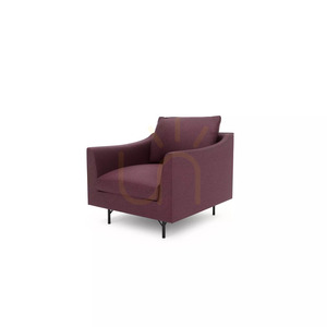 ALFAMA Armchair – Burgundy City Sofa small 3
