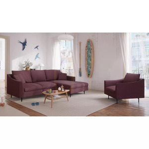 ALFAMA Armchair – Burgundy City Sofa small 6