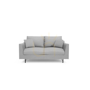 ALFAMA Two-Seater Sofa – City Sofa Gray small 0