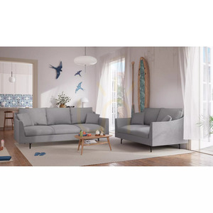 ALFAMA Three-Seater Sofa – City Sofa Gray small 6