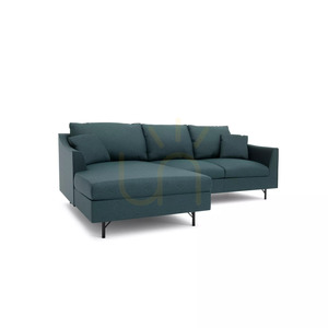 ALFAMA 4-Seater Corner Sofa – Dark Blue, City Sofa small 2