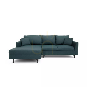 ALFAMA 4-Seater Corner Sofa – Dark Blue, City Sofa small 0