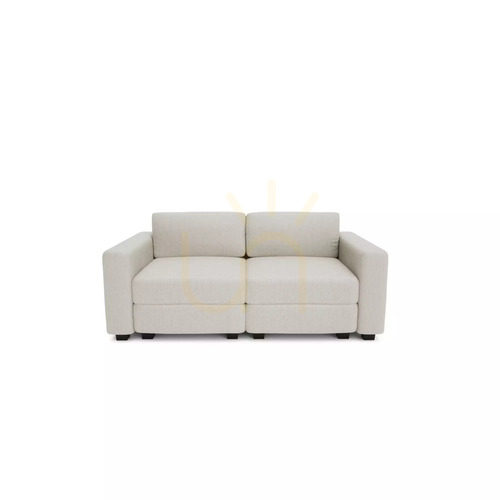 Check GRACIA Modular Two-Seater Sofa – Cream-Beige City Sofa