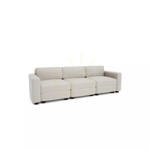GRACIA 3-Seater Modular Sofa – Cream-Beige City Sofa small 2