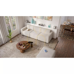 GRACIA 3-Seater Modular Sofa – Cream-Beige City Sofa small 5