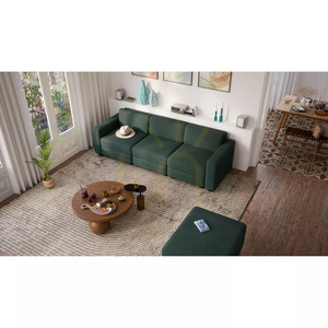 GRACIA 3-Seater Modular Sofa – Green City Sofa small 5