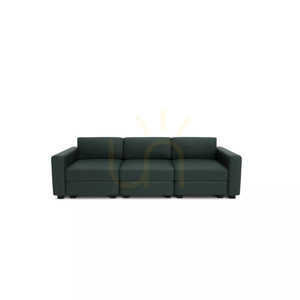 GRACIA 3-Seater Modular Sofa – Green City Sofa small 0