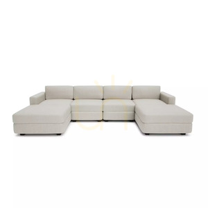 GRACIA Modular Sofa – U-shaped, 180 x 320 x 180 cm – Cream-Beige City Sofa small 0