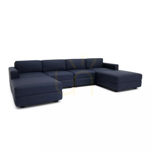 GRACIA Modular Sofa – U-shaped, 180 x 320 x 180 cm – Dark Blue City Sofa small 2