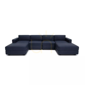 GRACIA Modular Sofa – U-shaped, 180 x 320 x 180 cm – Dark Blue City Sofa small 0