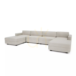 GRACIA Modular Sofa – U-shaped, 180 x 360 x 180 cm – cream-beige City Sofa small 3