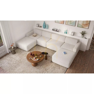 GRACIA Modular Sofa – End Module – Cream-Beige City Sofa small 8
