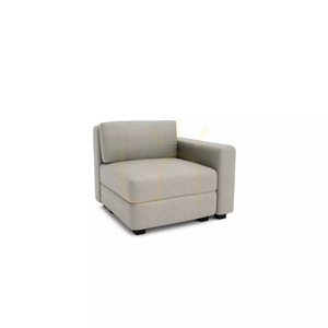 GRACIA Modular Sofa – End Module – Beige-Gray City Sofa small 2