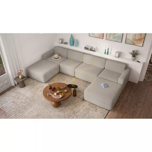GRACIA Modular Sofa – End Module – Beige-Gray City Sofa small 8