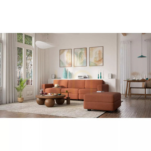 GRACIA Modular Sofa – End Module – Terracotta Color by City Sofa small 13