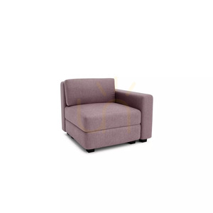 GRACIA Modular Sofa – End Module – Muted Pink Color by City Sofa small 2