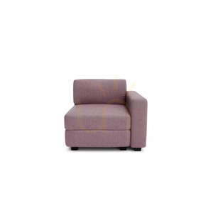 GRACIA Modular Sofa – End Module – Muted Pink Color by City Sofa small 0