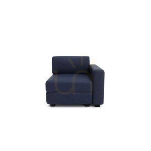 GRACIA Modular Sofa – End Module – Dark Blue City Sofa small 0