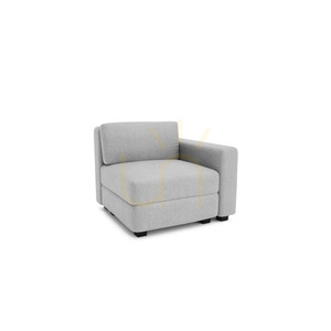GRACIA Modular Sofa – End Module – City Sofa Gray small 2