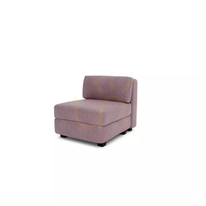 GRACIA Modular Sofa – Single Module – Muted Pink Color by City Sofa small 3