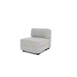 GRACIA Modular Sofa – Single Module – City Sofa Gray small 3