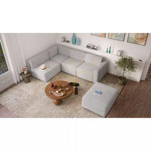 GRACIA Modular Sofa – Single Module – City Sofa Gray small 5