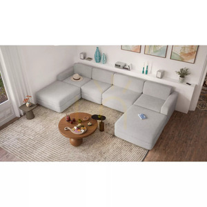 GRACIA Modular Sofa – Single Module – City Sofa Gray small 8