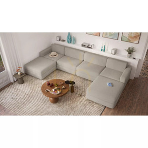 GRACIA Modular Sofa – Large Single Module – Beige-Gray City Sofa small 11